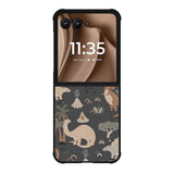Cute Dino Motorola Moto RAZR Plus 2025 Case FE0189