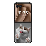 Cute Cat Motorola Moto RAZR Plus 2025 Case FE0185