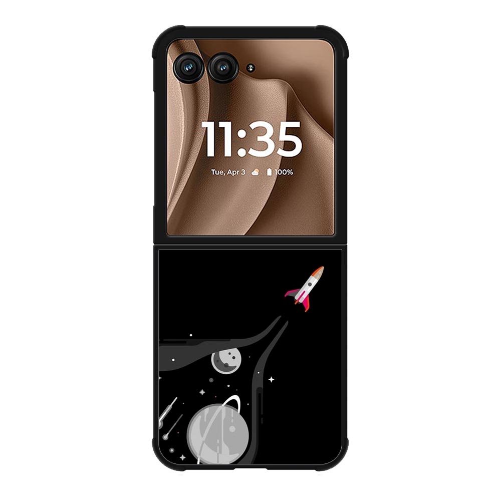 Space Motorola Moto RAZR Plus 2025 Case FE0583