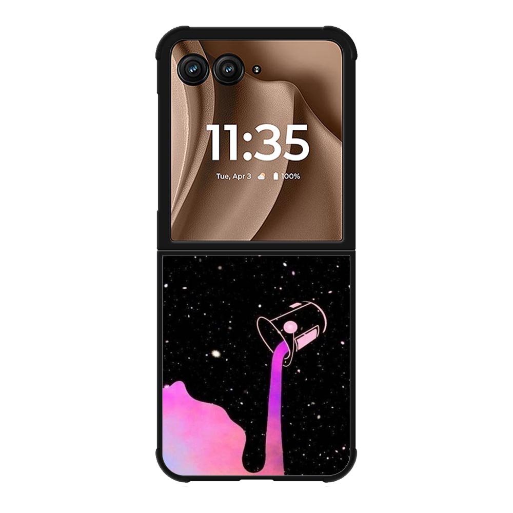 Colorful paint Motorola Moto RAZR Plus 2025 Case FE0163