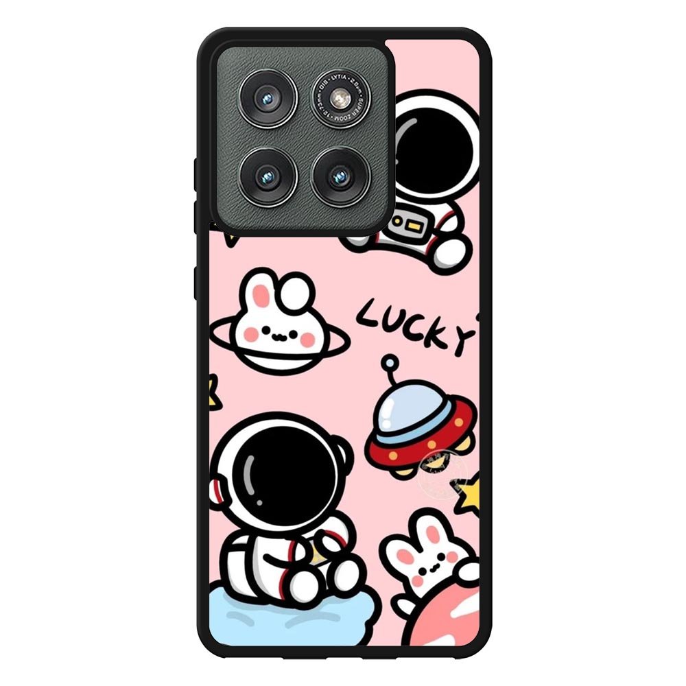 Pink Astro Motorola Moto Edge 2025 Case FE0498