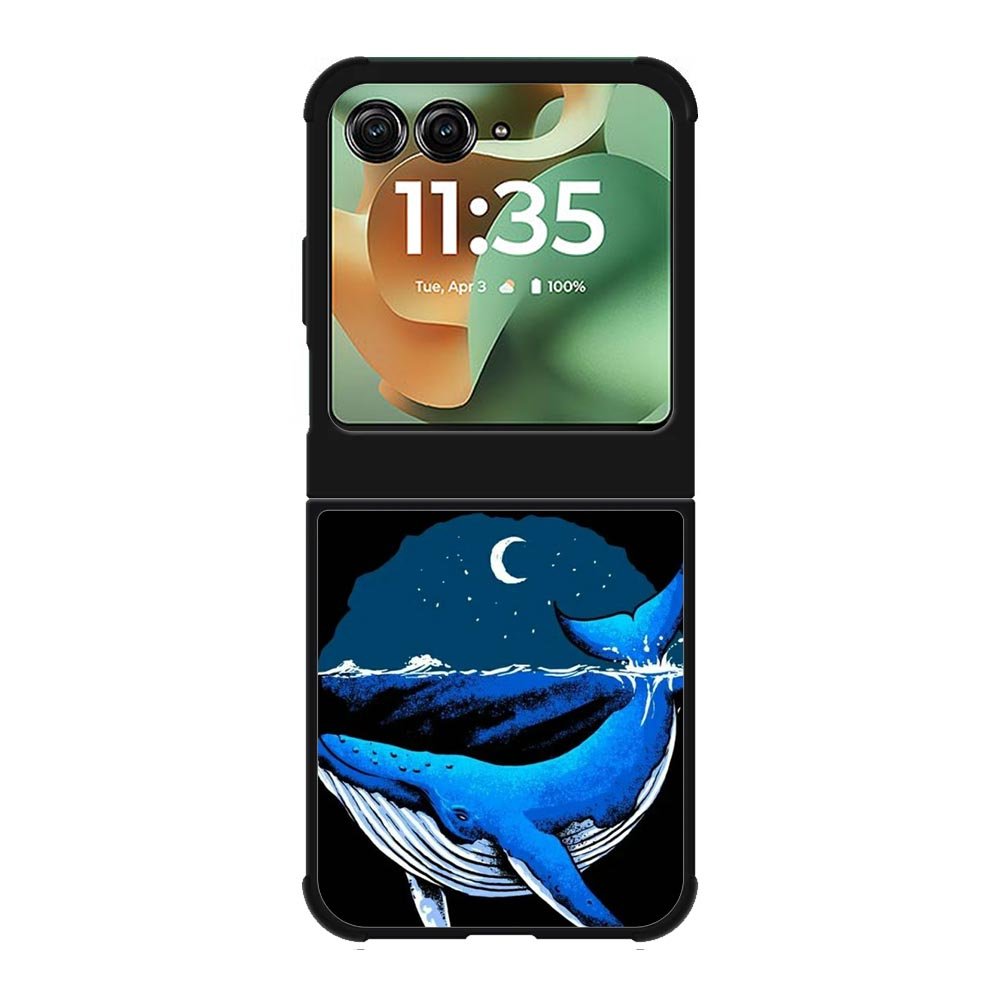 whale art Motorola Moto RAZR 2025 Case FE0651