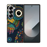 Owl Mandala Art FE0492 Samsung Galaxy Fold 7 5G Case