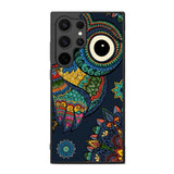 Owl Mandala Art FE0492 Samsung Galaxy S25 Ultra Case
