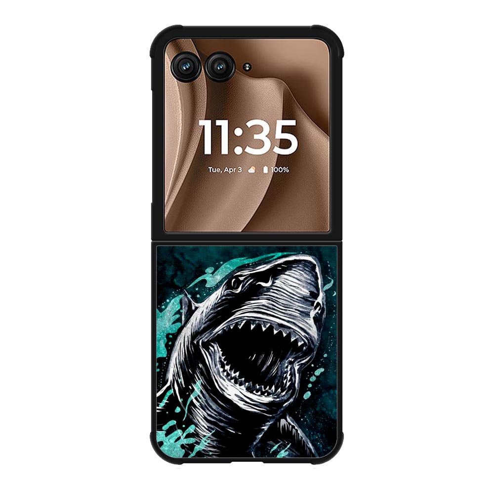 Great White Shark Motorola Moto RAZR Plus 2025 Case FE0327