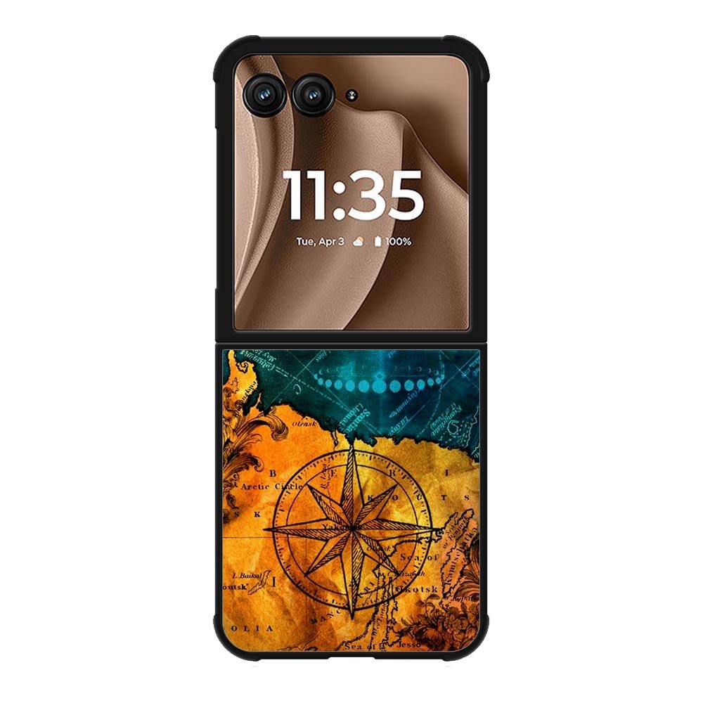 Century Map Motorola Moto RAZR Plus 2025 Case FE0151