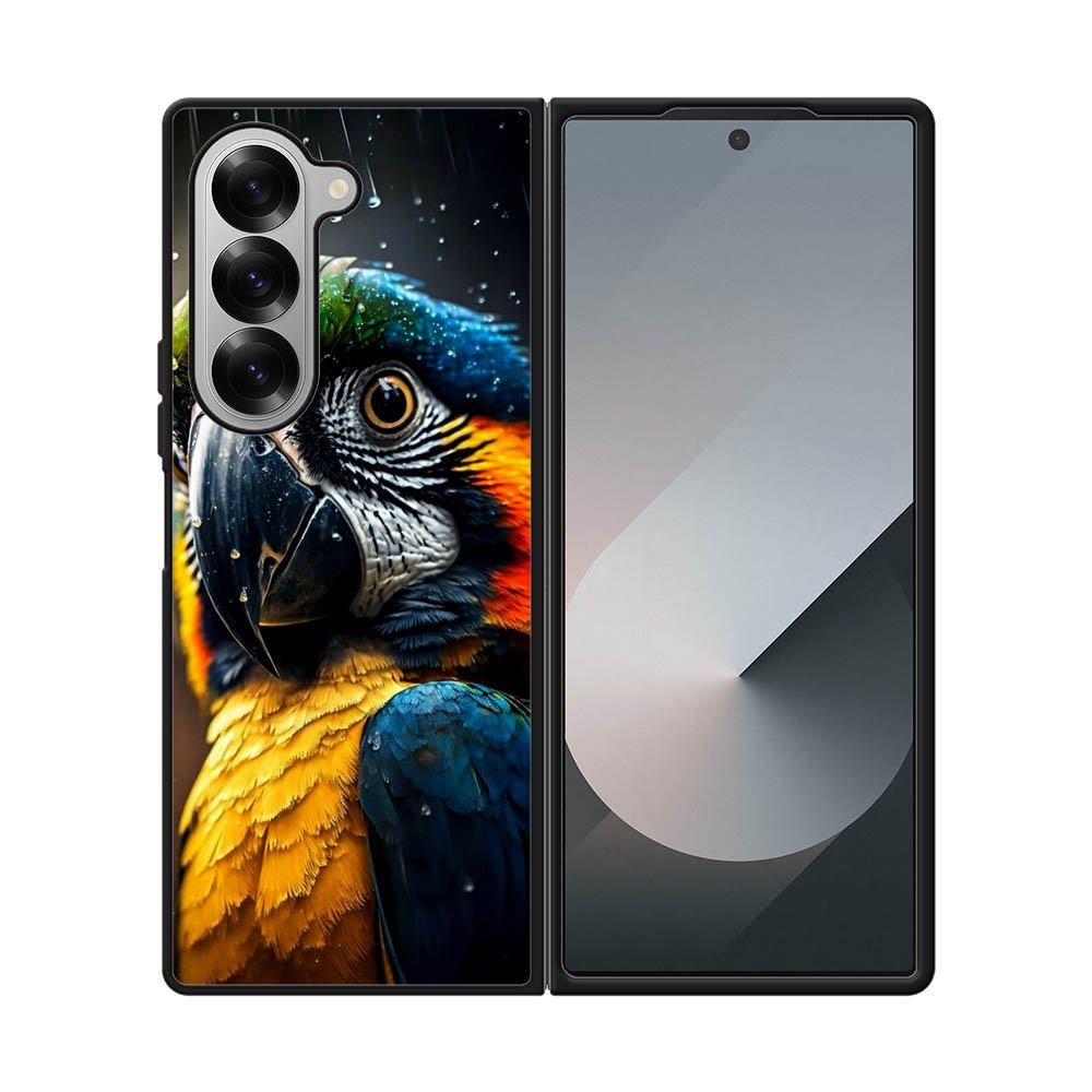 Tropical Parrot Samsung Galaxy Z Fold 7 5G Case FE0631