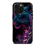 Leopard Neon iPhone 16 Pro Max Case FE0396