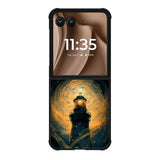 beacon light art Motorola Moto RAZR Plus 2025 Case FE0066