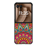 Pink Mandala Art Motorola Moto RAZR Plus 2025 Case FE0502