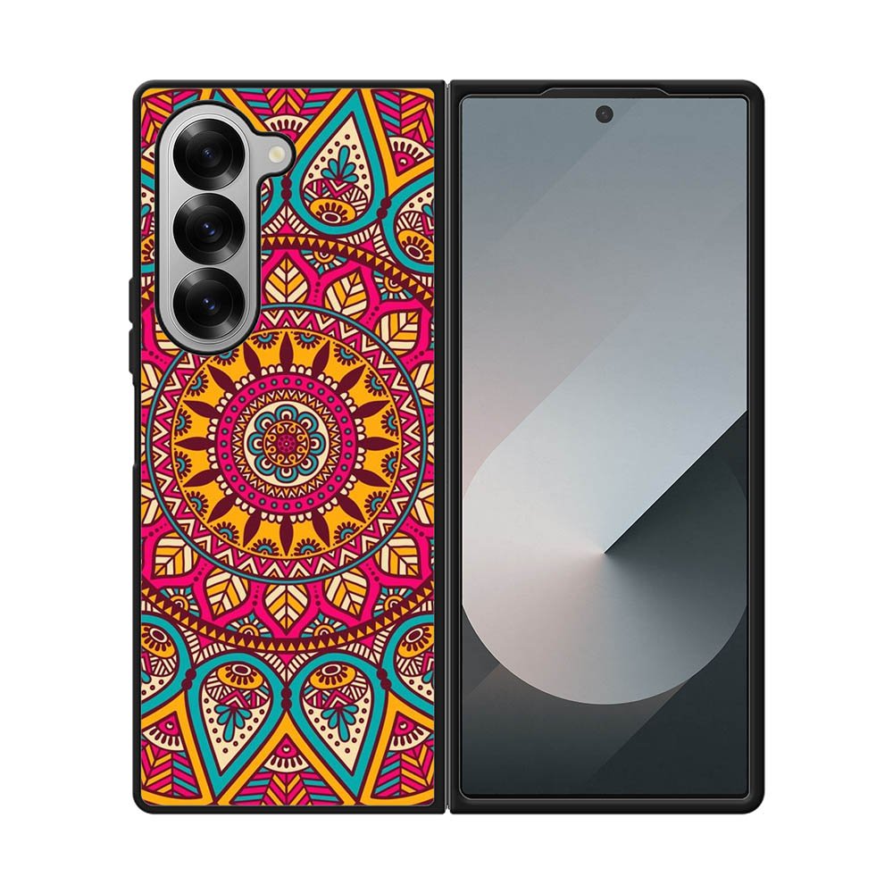 Pink Mandala Art Samsung Galaxy Z Fold 7 5G Case FE0502