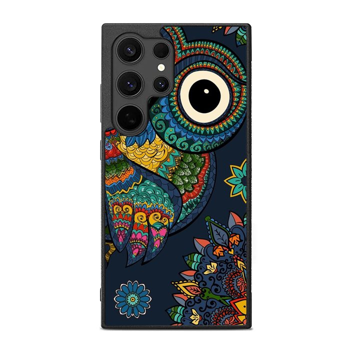 Owl Mandala FE0532 Samsung Galaxy S25 Ultra Case