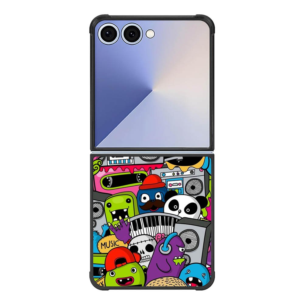 Music Doodle FE0535 Samsung Galaxy Flip 7 5G Case