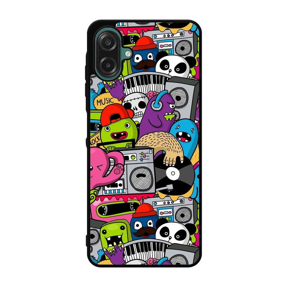 Music Doodle Samsung Galaxy A07 Case FE0456
