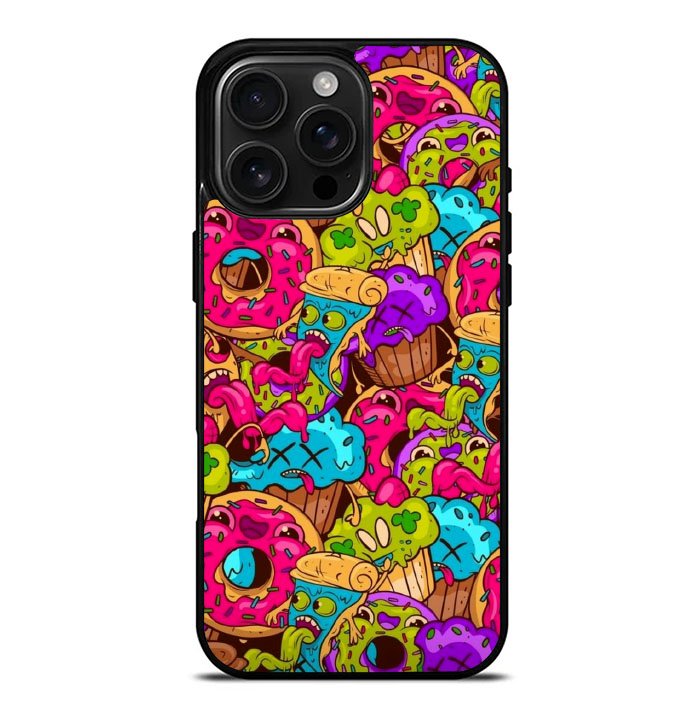 Monster Doodle iPhone 16 Pro Max Case FE0437