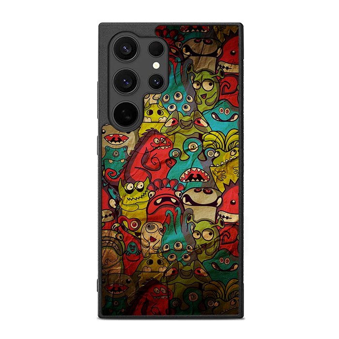 Monster Doodle FE0541 Samsung Galaxy S25 Ultra Case
