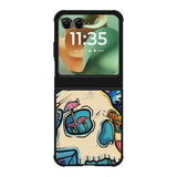 Skull Art Motorola Moto RAZR 2025 Case FE0561