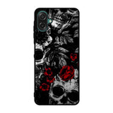 Skull Flower Art Samsung Galaxy A07 Case FE0564