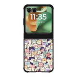 Cute Cat Motorola Moto RAZR 2025 Case FE0186