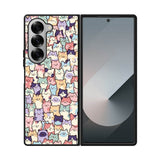 Cute Cat Samsung Galaxy Z Fold 7 5G Case FE0186