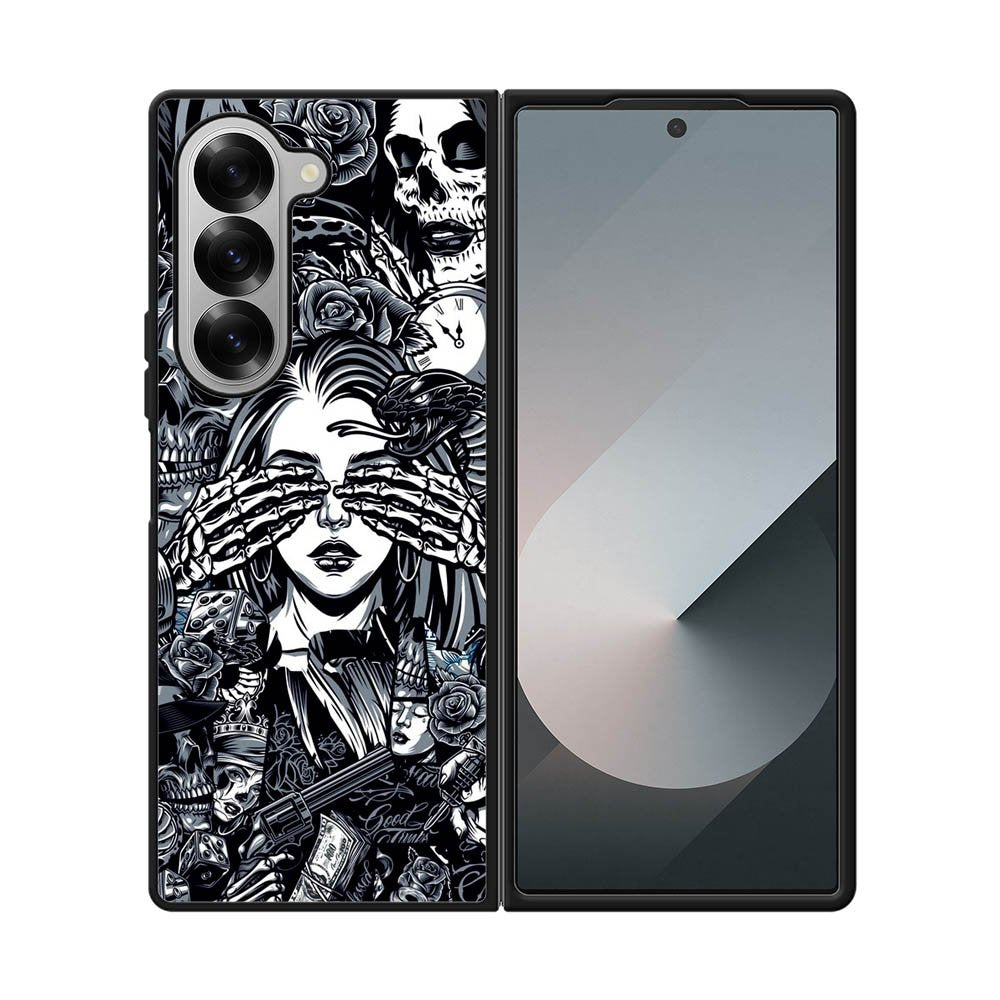 Nightmare Pattern FE0557 Samsung Galaxy Fold 7 5G Case