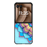 Blue Mandala Motorola Moto RAZR Plus 2025 Case FE0110