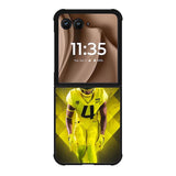 Ducks to wear yellow X00045 Motorola Moto RAZR Plus 2025 Case