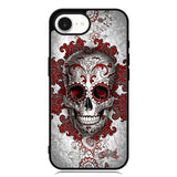 sugar skull tattoo iPhone 16e Case