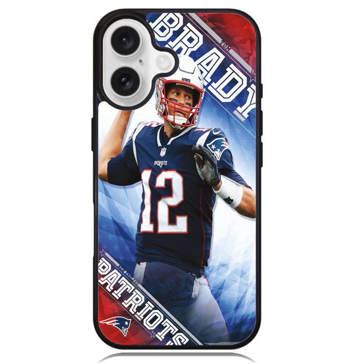 New England Patriots Tom Brady X00037 iPhone 16 Case
