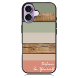 Modern Wooden Stripes X00054 iPhone 17 Case