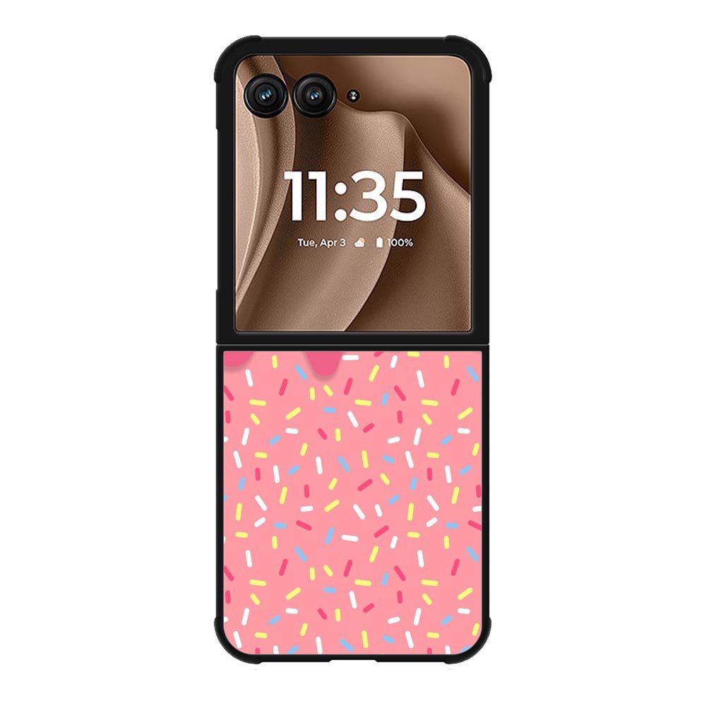 Sprinkle Donut X00055 Motorola Moto RAZR Plus 2025 Case