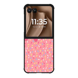 Sprinkle Donut X00055 Motorola Moto RAZR Plus 2025 Case