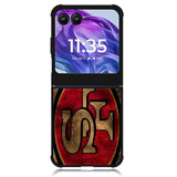 49ers Logo 2nd Motorola Moto Razr 2024 , Moto Razr 50 Case