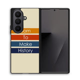 Pastel Stripes X00112 Samsung Galaxy Z Fold 7 Case