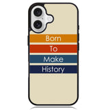 Pastel Stripes X00112 iPhone 16 Plus Case