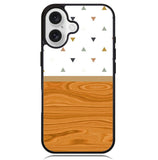 Unique Wood Pattern X00114 iPhone 16 Case