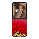 Porsche Red X00148 Motorola Moto RAZR Plus 2025 Case