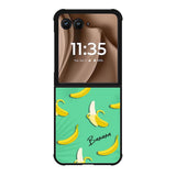 Banana Pattern X00167 Motorola Moto RAZR Plus 2025 Case
