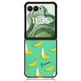 Banana Pattern X00167 Motorola Moto Razr+ Plus 2024/2025 Case, Motorola Razr 50 Ultra/50s Ultra Case