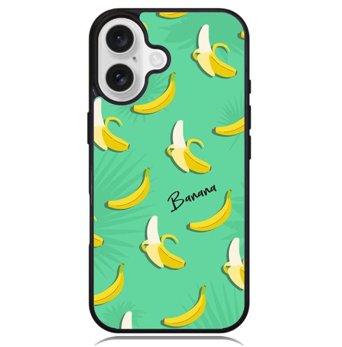 Banana Pattern X00167 iPhone 16 Plus Case