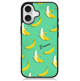 Banana Pattern X00167 iPhone 16 Plus Case