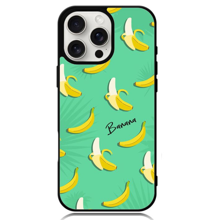 Banana Pattern X00167 iPhone 16 Pro Max Case