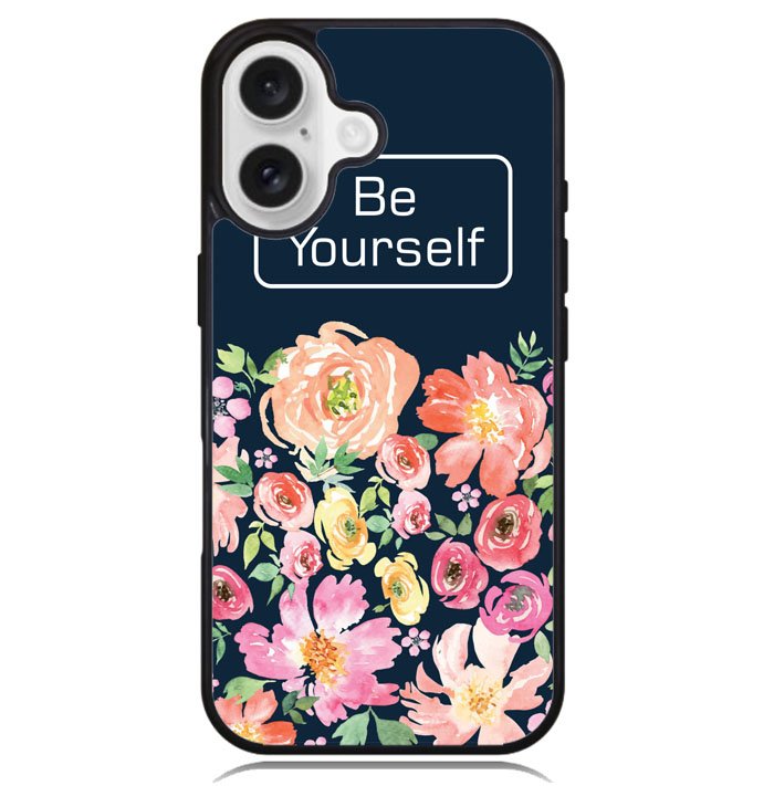 Floral Quote X00171 iPhone 16 Plus Case