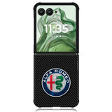 alfa romeo X00213 Motorola Moto Razr+ Plus 2024/2025 Case, Motorola Razr 50 Ultra/50s Ultra Case