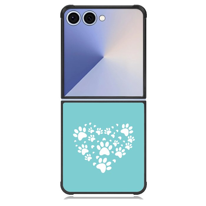 Heart Made Of Paws X00223 Samsung Galaxy Z Flip 7 Case