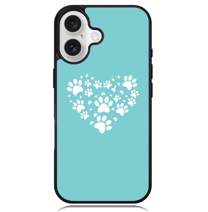 Heart Made Of Paws X00223 iPhone 16 Case