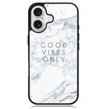 Marble Quote Wallpaper X00224 iPhone 16 Plus Case