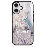 Marble Quotes X00225 iPhone 16 Plus Case