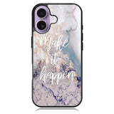 Marble Quotes X00225 iPhone 17 Case