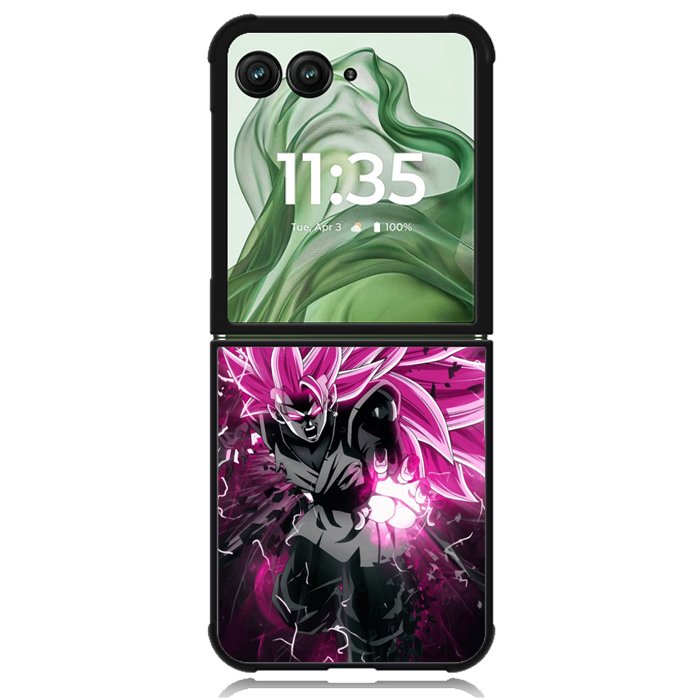 Dragon Ball Super Goku X00233 Motorola Moto Razr+ Plus 2024/2025 Case, Motorola Razr 50 Ultra/50s Ultra Case